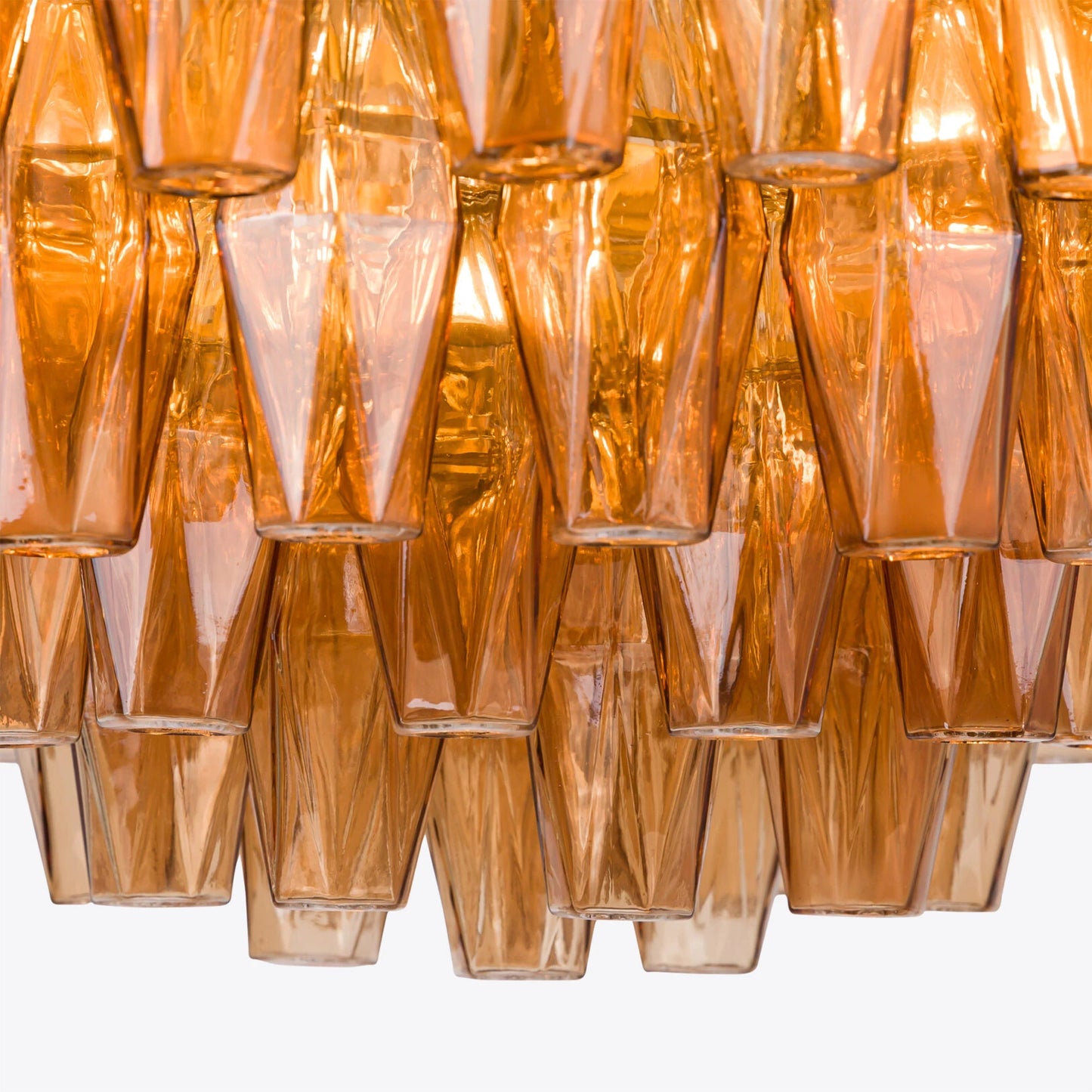 Amber Pallina Chandelier