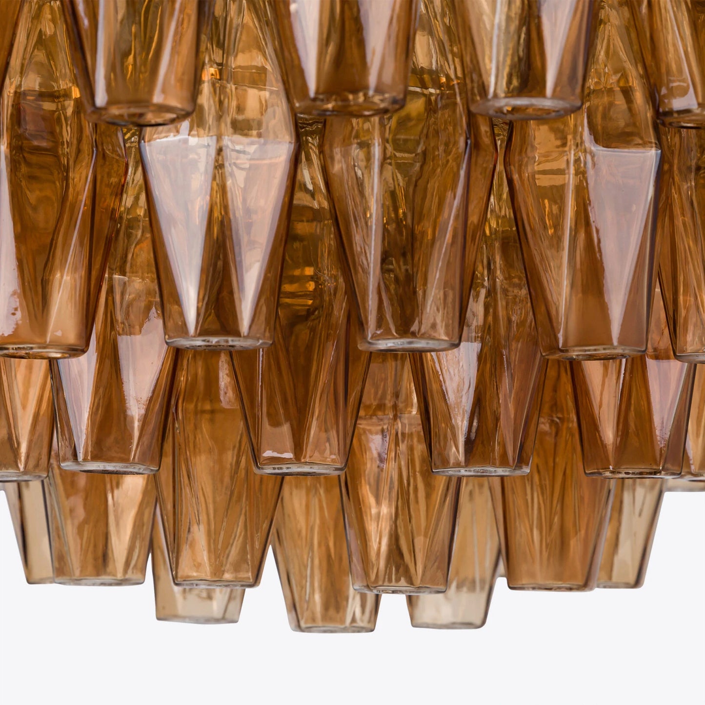 Amber Pallina Chandelier