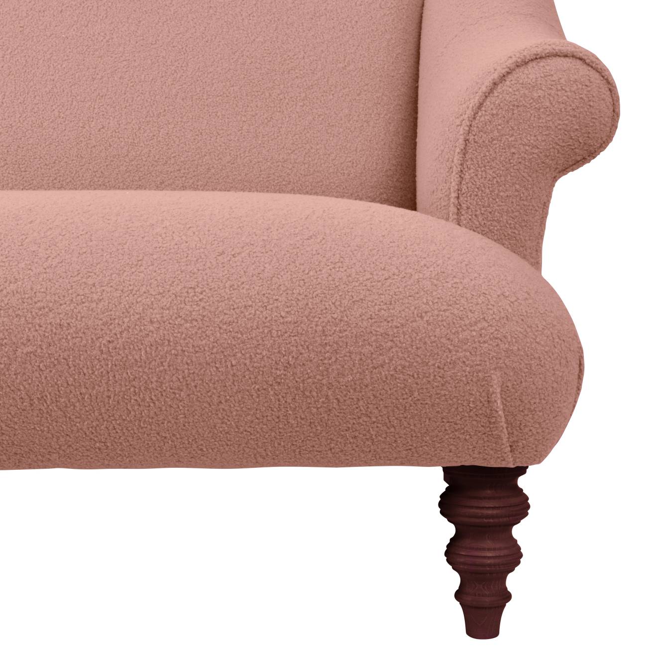 Libra Ickworth Medium Boucle Blush With Dark Leg