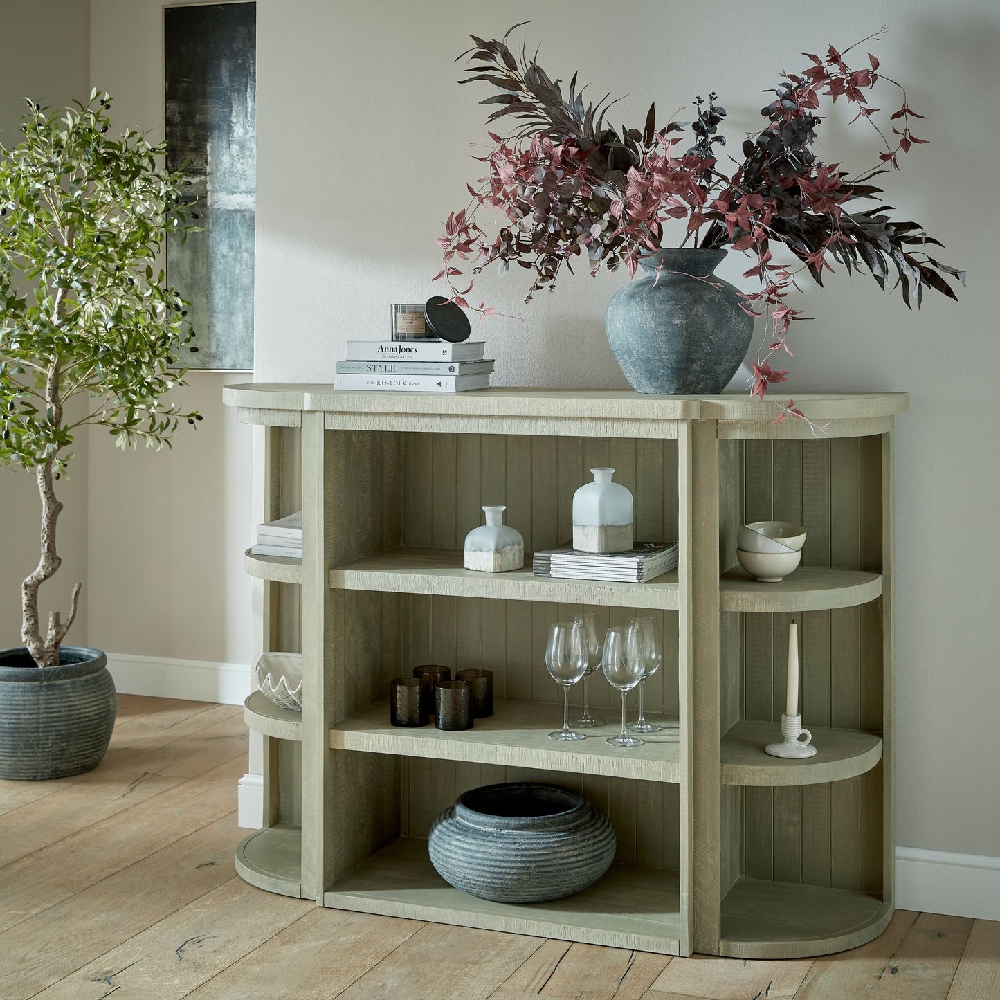 Saltaire Collection 3-Shelf Dresser Top